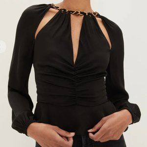 Veronica Beard Yulita Chain detail Top